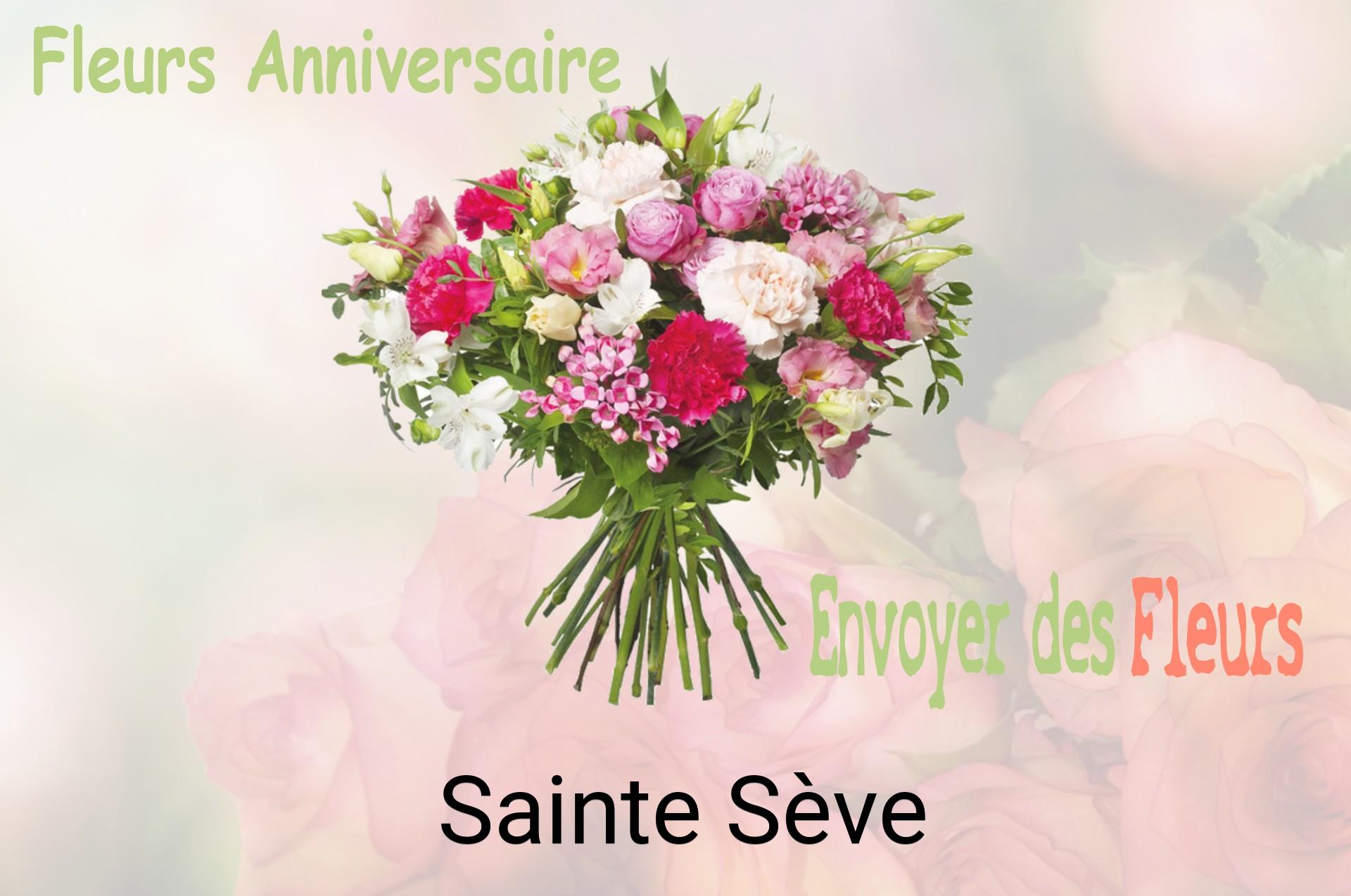 Bouquet de fleurs d’anniversaire livré à Sainte-Sève