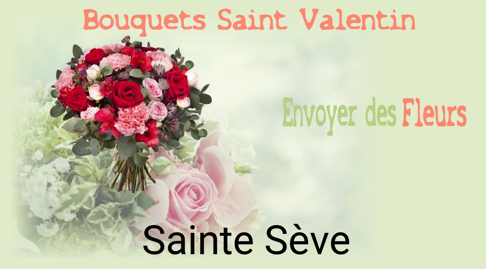 Roses de Saint-Valentin livrées à Sainte-Sève